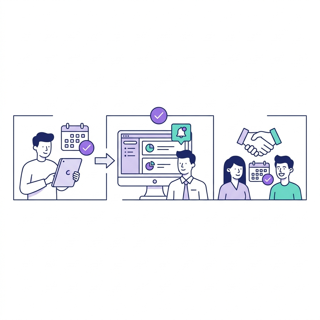 Paso 4: lanzamiento del sistema, agenda digital funcionando, métricas
